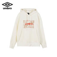 茵宝（Umbro）秋冬国潮特色男子休闲运动套头连帽卫衣 UO213AP2455-012米白色 L