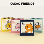 2023 KAKAO FRIENDS Mini Desk Calendar - Ryan Apeach Muzi Tube / Table Daily 2023 New Year Cute Character Office Home Calendar Gift