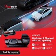 Dashcam MeTrack MEBK08 Kamera Dashcam Mobil dengan AI dan WiFi untuk Keamanan Mengemud