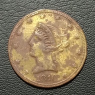 Koin Fake 1926 - 10 Dollars Liberty Amerika Tahun 1810