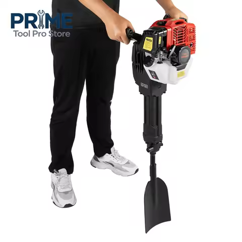 52cc Powered Portable Garden Tree Digger 1900W 4-Stroke Tree Digging Machine Tree Excavator for Digg