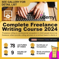 [Video Course] Udemy – The Complete Freelance Writing Course