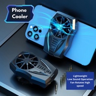 Mobile Phone Cooler, 3 Seconds Cooling Semiconductor Heatsink Phone Radiator with Fan for Gaming Liv
