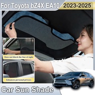 Car Mesh Sunshade For Toyota bZ4X Accessories 2025 bZ 2023 2024 EA10 Heat Protection UV Protection A