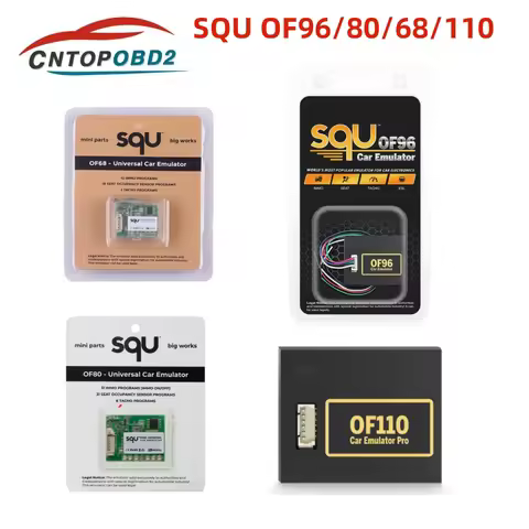 SQU OF68 OF80 OF96 OF110 Universal Car Emulator Signal Reset Immo Programs Diagnostic Seat Occupancy