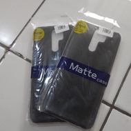 Black Matte Xiaomi Redmi 9 HM 9 Softcase Casing Hp Hitam Dove Tpu