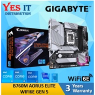 GIGABYTE B760M Aorus Elite AX / B760M Aorus Elite WIFI 6E DDR5 LGA1700 M-ATX Motherboard