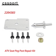 2204383 ATV Seat Peg Post Repair Kit Compatible with Polaris 2008-2016 Ranger 500 700 800 XP 4x4, 20