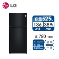 LG 525公升上下門變頻冰箱 GN-HL567GBN