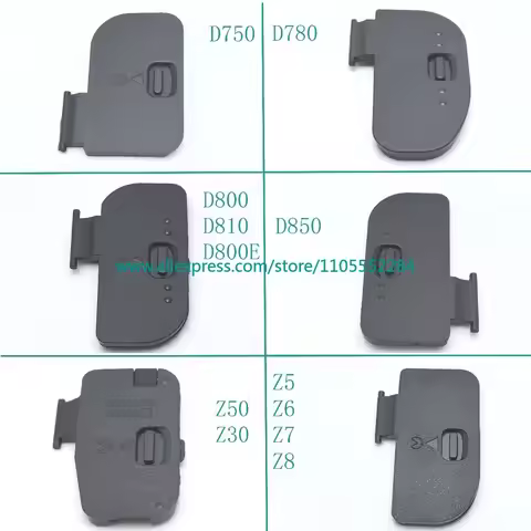 New for Nikon D750 D780 D800 D850 Z50 Z6 Z5 Z7 Z8 Z30 D810 D800E Battery Door Cover Lid Cap Camera R