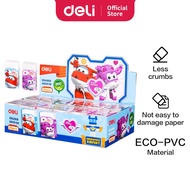 (1 Piece) Deli EH02000 Super Wings Eraser Uk. 45x25x12 mm / Eraser Deli EH02000 / Deli H 02000 / Del