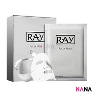 Ray Facial Silk Mask - Silver (10 Sheets)