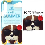 【Sara Garden】客製化 手機殼 蘋果 iPhone 6plus 6SPlus i6+ i6s+ 保護殼 硬殼 插畫夏威夷狗狗