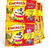 [10 sachets] Energen Topping Beng Beng Balls 10 Sachets Vanilla Flavor - Topping Drink