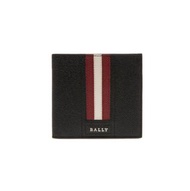 #免稅商品出清【優惠商品】BALLY TRASAI 黑色牛皮8卡短夾