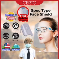 CERTO Face Shield For Kids Face Shield Adult Protective Face Shield Glasses Face Sheild Kids Full Face Shield Kids 面罩