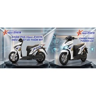 Vinfast viper car stamp - electric sports car stamp sample