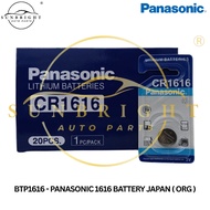 PANASONIC 1616 BATTERY JAPAN ( ORG )