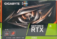 VGA (การ์ดจอ) GIGABYTE GEFORCE RTX 2060 OC 6GB GDDR6  มือสอง ประกันไทย