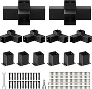 Pergola Kit, Heavy Duty Pergola Brackets for 4"x 4" (Actual 3.6" X 3.6") Lumber,DIY Rust-Proof Gazeb