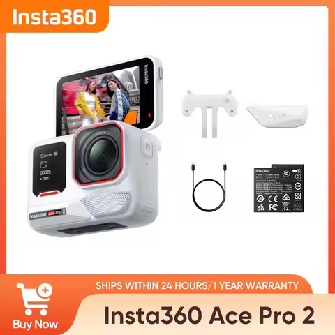 Insta360 Ace Pro 2 Single Battery - 8K Waterproof Action Camera Co-Engineered with Leica, 1/1.3" Sen