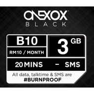 B10 SIMCARD XOX BEST UNTUK WALKIE TALKIE USAGE 3GB DATA DAN 20 MINUTE CALL