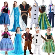 cosplay costume adult costume Frozen Elsa & Anna Costumes | Perfect for Stage Drama Performances