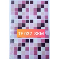 STIKER TEGEL TF 032 LANTAI WALLSTICKER KERAMIK STIKER LANTAI