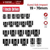 MATA FIXTOP Impact Socket Wrench 1 Inch Drive 1970mm CRMO 4 Point 6 Point