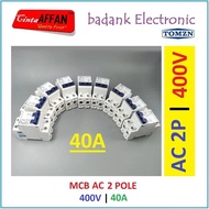 MCB AC C40 40A 220V 2P Circuit Breaker Solar PV Solar Panel PLTS