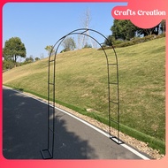 Crafts Creation Outdoor Arbor Pergola Wedding Arch Garden Arbor Climbing Plant Flower Stand Garden A