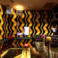 Ktv Wallpaper Karaoke Flash Wall Cloth 3d Reflective Dedicated Bar Theme Box Corridor Aisle Backgrou