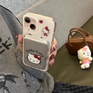 magsafe wallet magsafe card holder Magnetic Card Holder Hello Kitty KT Suitable for oppo reno15/k11/