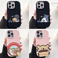 Cute Aesthetic Softcase Couple Dog for Samsung A10s A06 A16 M10s A20s A20F A21s A02s A03s A22 M22 A3