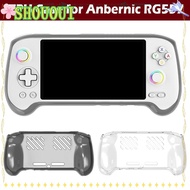 SHOUOUI Handheld Game Console , TPU Transparent Protective Cover, Shockproof Anti-scratch Soft Host 