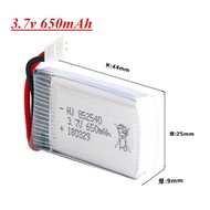 3.7V 650mAh Lipo Battery and usb Charger For SYMA X5C X5C-1 X5 X5SC X5SW M68 K60 HQ-905 CX30 RC Quad