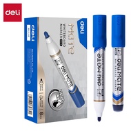 Deli Whiteboard Marker Pen Papan Tulis Maker Papan Putih Alat Pejabat Alat Tulis (8pcs/Box)