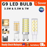 SOVER G9 LED BULB 3.5W , 5.5W , 7W WARM WHITE OR 3COLOR