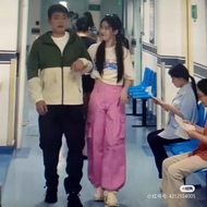 Rose Story ผู้หญิง ลายดอก เสื้อเชิ้ต สลิมฟิต Bubble Sleeve UPF Protection ผ้าฝ้าย Blend ฤดูร้อน เสื้