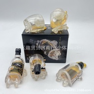 Hot-selling New Products Trendy Play Mystery Box Drunk Wine Bottle Drunk Pour Wine Glass Wine Whiske