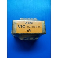 Power TRANSFORMER Size 6V/220V