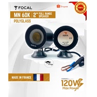 FOCAL MN 60K 2.5” Full Range Car Speakers With Bass