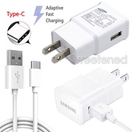 สายชาร์จ samsung usb type c 1.2m +หัวชาร์จ ซัมซุง แท้ Samsung Fastcharger Original. รับประกัน1ปี S8 S8+ S9 S9+ Note8 9 / A5 7 8 2017+ / C9