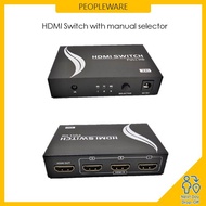 Display HDMI Switch with built-in manual selector 3 ports / 5 ports