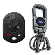 For Ford F150 F250 E150 Wing Tiger Silicone Key Set For Raptor F650 Remote Control Silicone Key Case