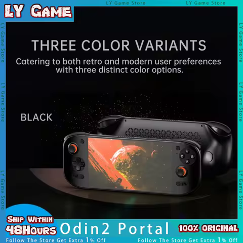 AYN Odin2 Portal Odin 2 Portal Handheld Gaming Console 7Inch 120HZ Screen 8000mAh 8Gen2 Open Source 