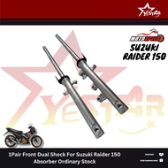 Yestar 1 Pair Front Suspension Shock Absorbers for Suzuki Raider 150 Motorcycle