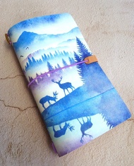 植鞣牛革 手帳封面-Midori Traveler's Notebook 旅人筆記本 適用