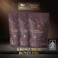 WoCA Krunz Chocolate Milk 3 x 8 individual packs - Pouch