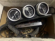 Defi A1 三連錶連錶座 (水溫 油溫 油壓)